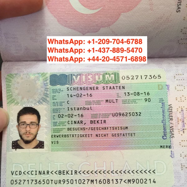 Buy German VISA, ID Card, Driver’s license